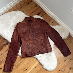 NWOT Bagatelle Faux Leather Jacket